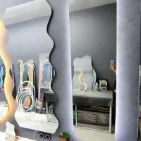 آینه بک لایت/آینه دفرمه/آینه رومیزی|آینه|رباط‌کریم, رباط‌کریم|دیوار