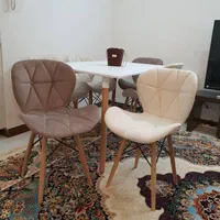 میز و صندلی زین اسبی پارچه ای مدرن و فانتزی|میز و صندلی غذاخوری|تهران, شهید رجایی|دیوار