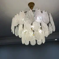 سه عدد لوستر مدرن|لوستر و چراغ آویز|همدان, |دیوار