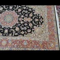 قالیچه۳متری کاشان گل ابریشم جفت بفروشمیرسد