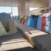 چادرمسافرتی عصایی پارچه پلی استیر 4دیواره مسافرتی|کوهنوردی و کمپینگ|تبریز, |دیوار