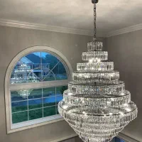 لوستر دوبلکس و بلند ، لوستر ارتفاع بلند|لوستر و چراغ آویز|تهران, منیریه|دیوار