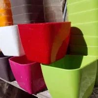 گلدان پلاستیکی