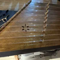 سنتور با چوب گردو|سازهای سنتی|اصفهان, بهارستان|دیوار