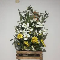 گلدان گل|گل مصنوعی|شیراز, کاراندیش|دیوار