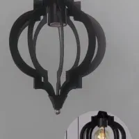 لوسترهای چوبی و فلزی شیک و خاص