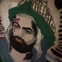 قالی دست بافت قدیمی با تابلو فرش دست بافت