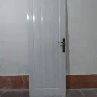 درب چوبی سرویس حمام