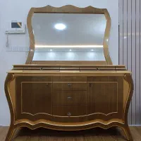 میز تلویزیون با آینه و کنسول