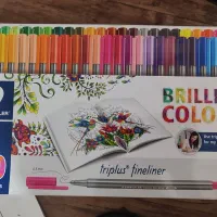 خودکار نوک نمدی استدلر ۵۰رنگ