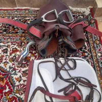 زین اسب افسار کلگی رکاب تنگ بند سینه بند دهنه ترک