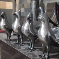 مجسمه فولادی قیمت توافقی|مجسمه، تندیس، ماکت|اصفهان, باتون|دیوار