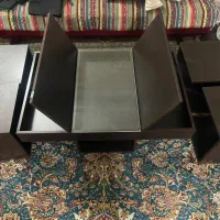 میز عسلی همراه ۴ عدد جلو مبلی|مبلمان خانگی و میز عسلی|آبیک, |دیوار