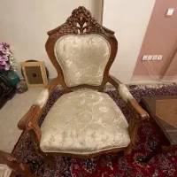 مبل استیل و میزناهارخوری ۸ نفره|مبلمان خانگی و میز عسلی|تهران, نیلوفر|دیوار