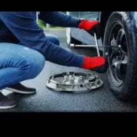 آپاراتی پنچرگیری سیار در محل ۲۴ ساعته امداد