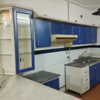 کابینت آشپزخانه فلزی شرکتی با سینک وشیر وهود