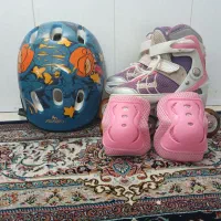 اسکیت دخترانه مدل کاروان در حد نو