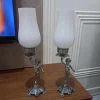 دوعدد شمعدانی برندسیلویا سالم