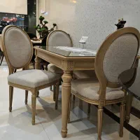 میز و صندلی غذاخوری چهار نفره دیور نگین ۴ نفره|میز و صندلی غذاخوری|رشت, گلباغ نماز|دیوار