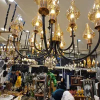 لوستر12 شاخه برند شرکتی تهران 5 سال گارانتی|لوستر و چراغ آویز|مشهد, توس (بلوار توس)|دیوار