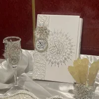 ست بله برون کریستالی همراه با ۴عدد طبق|صنایع دستی و سایر لوازم تزئینی|تهران, فردوس|دیوار