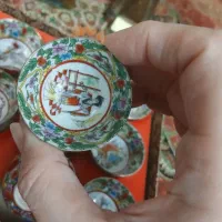 مجسمه چینی و پیاله های کوچک مینیاتوری|صنایع دستی و سایر لوازم تزئینی|تهران, مهران|دیوار