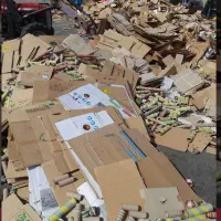 ضایعات درب منزل کارتن کتاب سبد نایلون بطری لاک پت|عمده‌فروشی|رشت, کوی طالقانی|دیوار