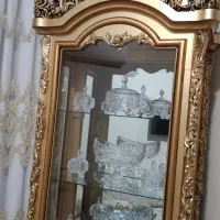 بوفه طلایی چوبی