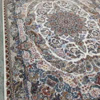 2تخته فرش 9متری زمینه کرم  700شونه