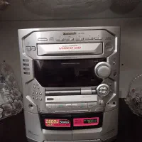 دستگاه پخش سی‌دی و نوار پاناسونیک دارای باند