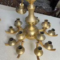 ۳عدد لوستر برنجی قدیمی