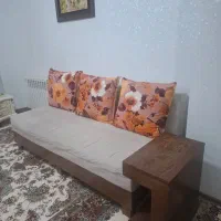 مبل 8 نفره ال با میز وسط و کنج|مبلمان خانگی و میز عسلی|تهران, شاهین|دیوار