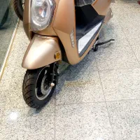 موتور طرح کلیک زرد خوشگل قناری|موتورسیکلت|قزوین, |دیوار