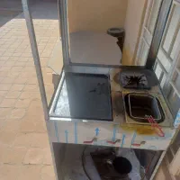 فر ساندویچی گرم کن دستگاه وافل کراشر یخ|کافی‌شاپ و رستوران|کاشان, گبرها|دیوار