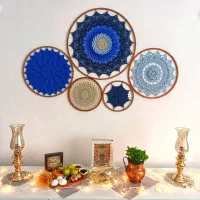 دیوارکوب بافتنی