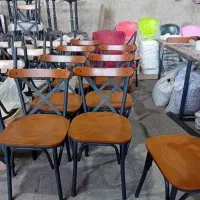 صندلی اپن جزیره پایه بلند لهستانی چوب و فلز|صندلی و نیمکت|کرمانشاه, |دیوار