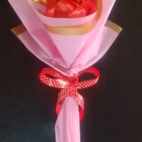 گل مصنوعی روبانی کادوپیچی شده|گل مصنوعی|اردبیل, |دیوار