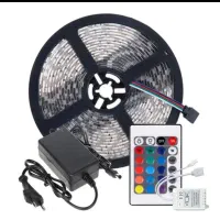 رسیه مولتی کار هفت رنگه پشت جسب دار|ریسه و چراغ تزئینی|قم, چهل درخت|دیوار