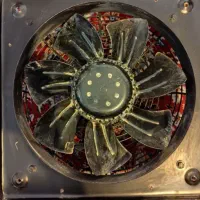 فن سایز ۳۰ دور بالا صنعتی|پنکه و تصفیه‌کنندهٔ هوا|اصفهان, بهارستان|دیوار