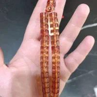 تسبیح زرد سندلوس کدb48