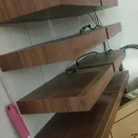 ۸ عدد شلف|کتابخانه، شلف، قفسههای دیواری|کاشان, باغ ماجد|دیوار