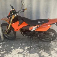 موتور تریل فلات طرح ktm