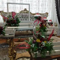 بانکه و باکس چوبی تزیین شده