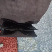 کیف پول چرم طبیعی|کیف، کفش، کمربند|قم, باغ کرباسی|دیوار