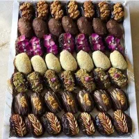 قبول انواع سفارشات حلوا و خرما برای مجالس