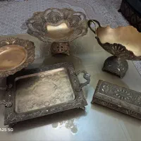 برنج برنز پیوتر سرویس بوهیما پیاله پیش دستی|ظروف سرو و پذیرایی|اسلام‌شهر, شهرک قائمیه|دیوار