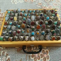 سنگ عقیق وحدید و انگشتر ۲۵۰