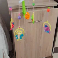 آویز تخت موزیکال کوکی نوزاد|اسباب و اثاث بچه|نجفآباد, سعدی|دیوار