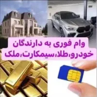 پرداخت سرمایه/خودرو/ملک/سیمکارت‌/طلا فوری