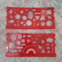 خط کش شابلون